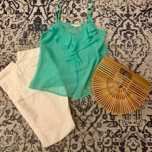 Express // White Skinny Jeans